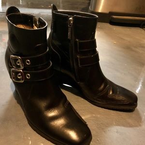 Icon Hella Motorcycle Riding Boots Women’s Size 8